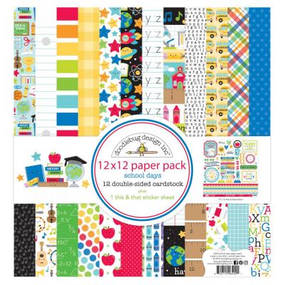 Doodlebugs School Days - Paper Pack